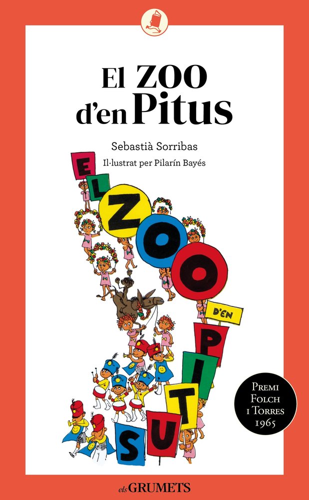 El zoo d'en Pitus, de SEBASTIA SORRIBAS | portada del libro