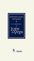 EXPOSTULATIO SPONGIAE, de Félix Lope de Vega y Carpio | portada del libro