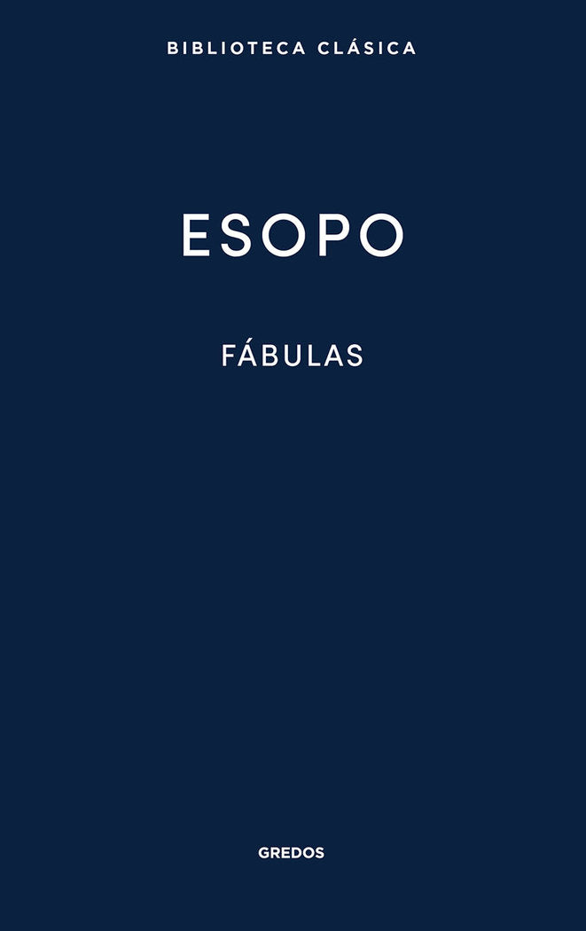 FÁBULAS, de Esopo | portada del libro