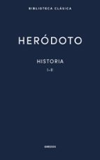 HISTORIA. LIBROS I-II, de Heródoto | portada del libro