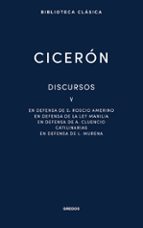 DISCURSOS VOL. V, de Marco Tulio Cicerón | portada del libro