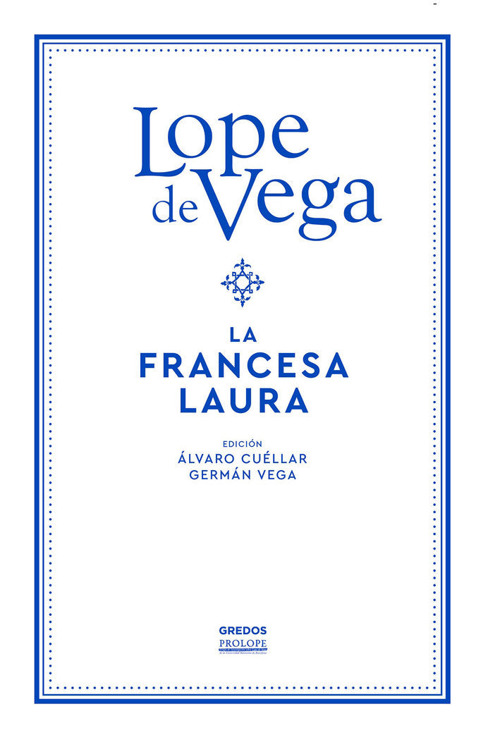 FRANCESA LAURA, LA, de DE VEGA | portada del libro