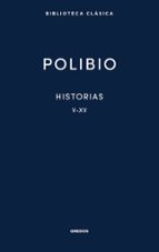 HISTORIAS. LIBROS V-XV, de Polibio | portada del libro