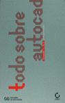 Todo sobre AutoCAD, de OMURA | portada del libro