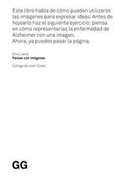 Pensar con imágenes, de Jardí | portada del libro