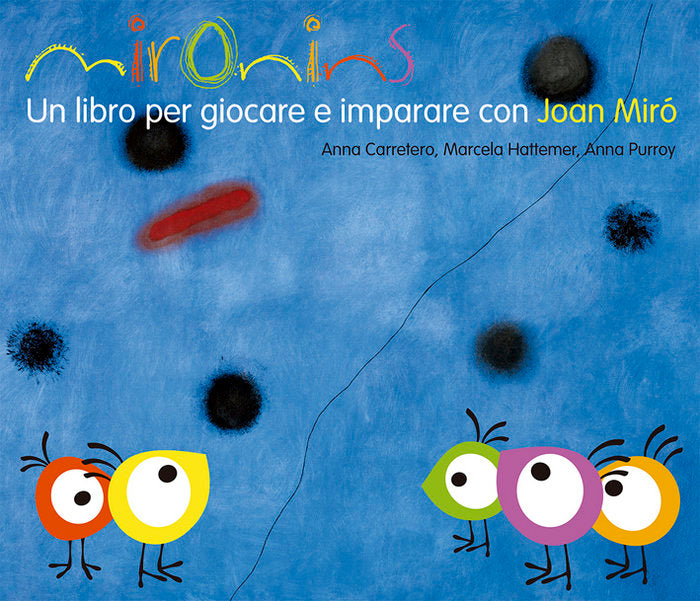 UN LIBRO GIOCARE E IMPARARE CON JOAN MIRO, de CARRETERO | portada del libro