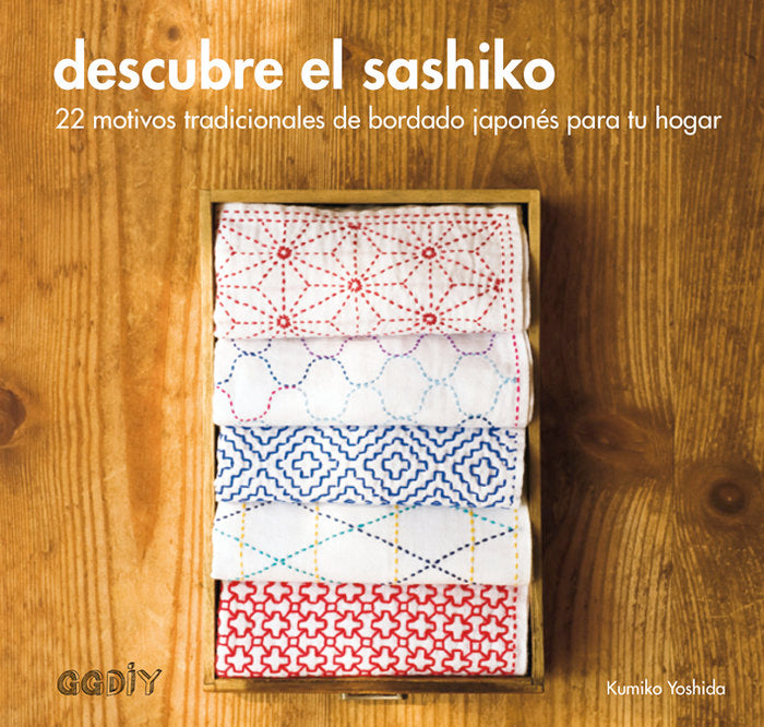 Descubre el sashiko, de Yoshida | portada del libro