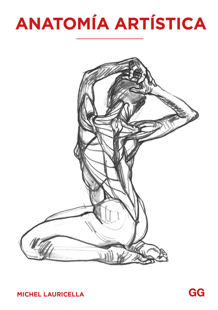 Anatomía artística, de Lauricella, Michel | portada del libro