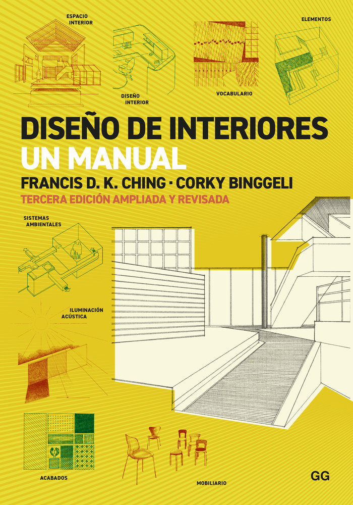 DISEÑO DE INTERIORES, de D.K. CHING, FRANCIS | portada del libro