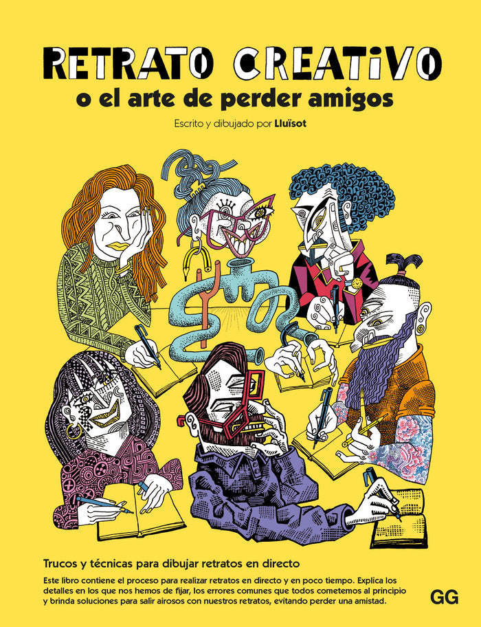 Retrato creativo, de LLUØSOT | portada del libro