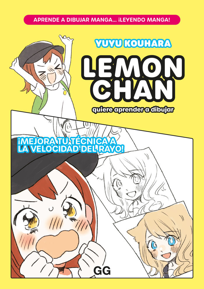 Lemon chan quiere aprender a dibujar, de KOUHARA, YUYU | portada del libro