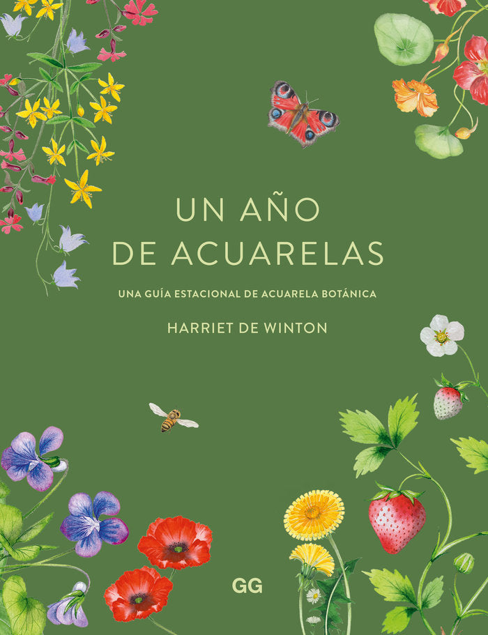 UN AÑO DE ACUARELAS, de DE WINTON, HARRIET | portada del libro