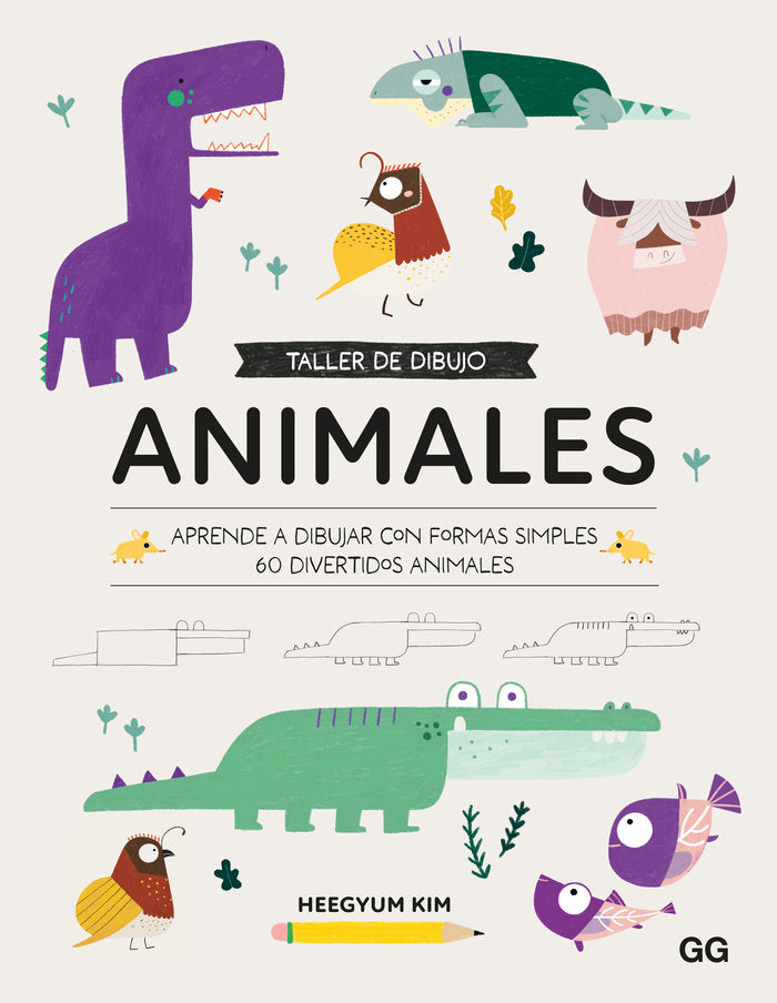 Taller de dibujo. Animales, de HEEGYUM, KIM | portada del libro