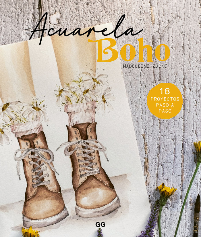 ACUARELA BOHO, de ZÜLKE, MADELEINE | portada del libro