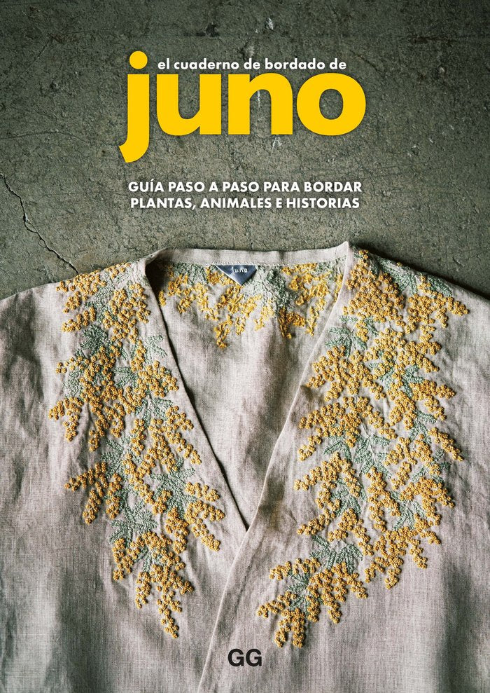 EL CUADERNO DE BORDADO DE JUNO, de JUNO | portada del libro