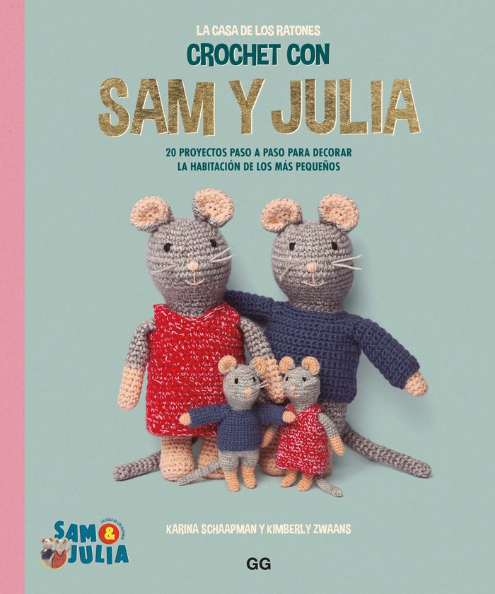 CROCHET CON SAM Y JULIA, de SCHAAPMAN, KARINA | portada del libro