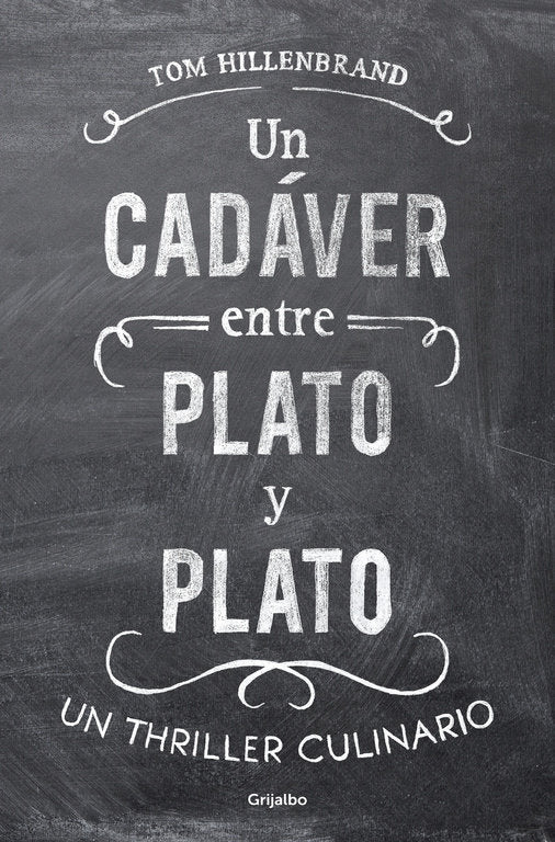 Un cadáver entre plato y plato, de Hillenbrand | portada del libro