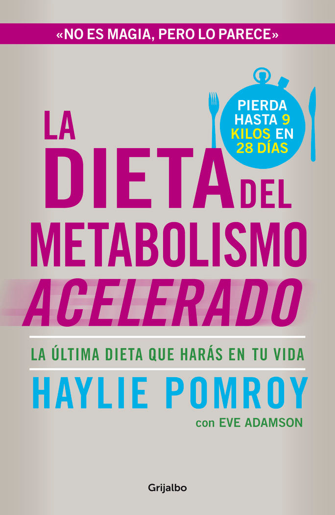 La dieta del metabolismo acelerado, de Pomroy | portada del libro