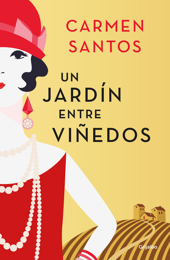 Un jardín entre viñedos, de Santos | portada del libro