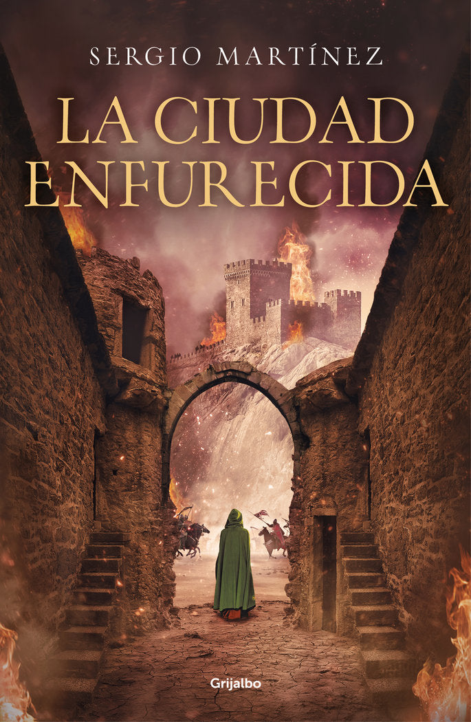 La ciudad enfurecida, de Martínez, Sergio | portada del libro