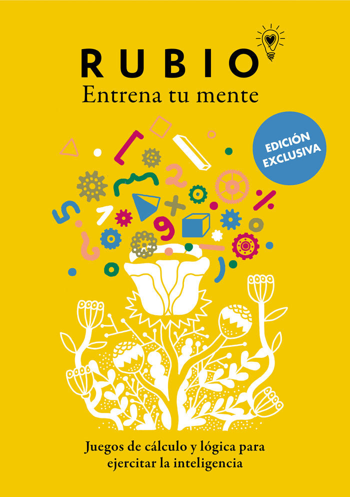 JUEGOS DE CALCULO Y LOGICA PARA EJERCITAR LA INTELIGENCIA (EDICION EXCLUSIVA), de CUADERNOS RUBIO | portada del libro