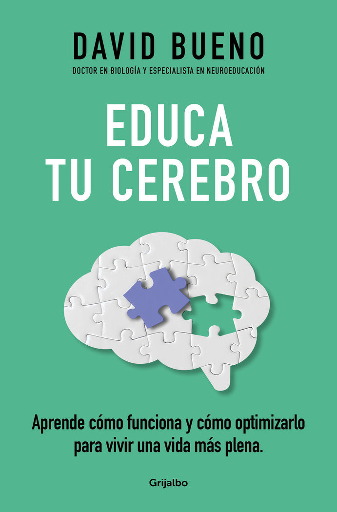 Educa tu cerebro, de DAVID BUENO | portada del libro