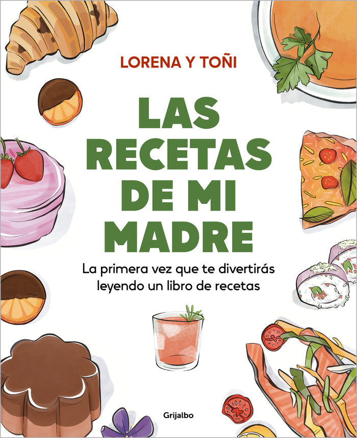 Las recetas de mi madre, de @LASRECETASDEMIMADRE | portada del libro