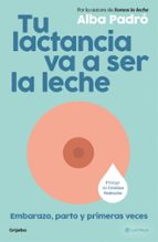 Tu lactancia va a ser la leche, de Alba Padró | portada del libro