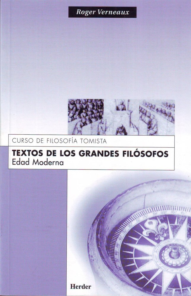 Textos de los grandes filósofos, de Verneaux, Roger | portada del libro