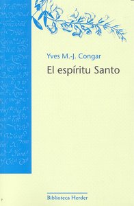 El espíritu santo, de Congar, Yves M.-J. | portada del libro