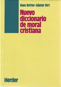 Nuevo diccionario de moral cristiana, de Rotter, Hans | portada del libro