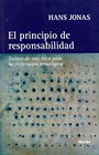 El principio de responsabilidad, de Jonas, Hans | portada del libro