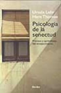 Psicología de la senectud, de Lehr, Ursula | portada del libro