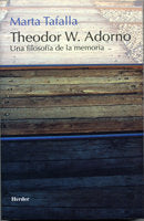 Theodor W. Adorno, de Tafalla, Marta | portada del libro