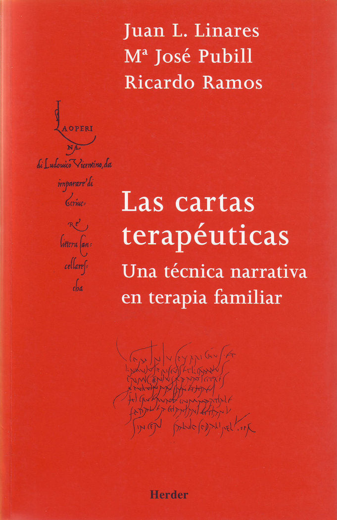 Las cartas terapéuticas, de Linares, Juan Luis | portada del libro