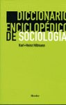 Diccionario enciclopédico de sociología, de Hillmann, Karl-Heinz | portada del libro