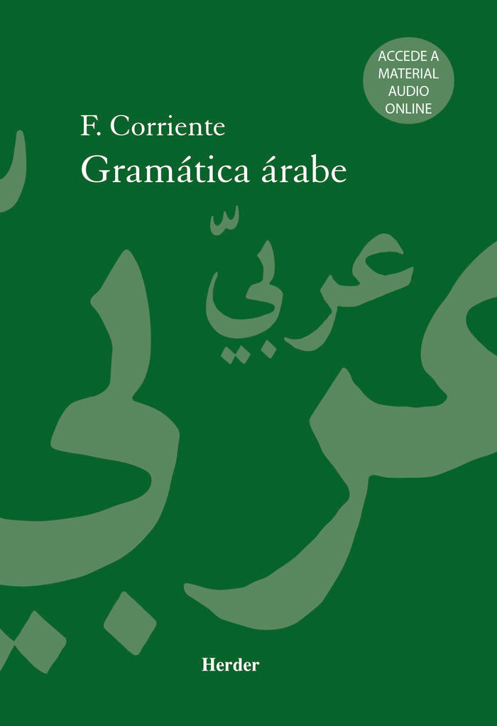 Gramática árabe, de Corriente Córdoba, Federico | portada del libro