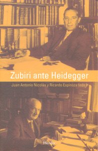Zubiri ante Heidegger, de Nicolás Marín, Juan Antonio | portada del libro