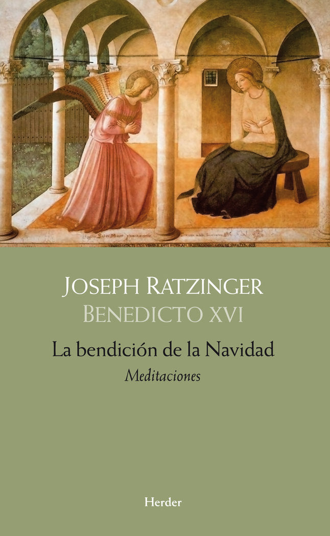 La bendición de la Navidad, de Benedicto XVI, Papa | portada del libro