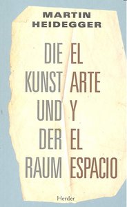 El arte y el espacio, de Heidegger, Martin | portada del libro