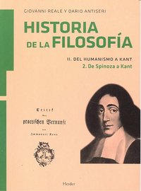 Historia de la filosofía II. Del Humanismo a Kant, de Reale, Giovanni | portada del libro