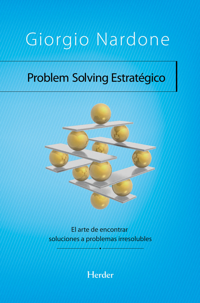 Problem Solving Estratégico, de Nardone, Giorgio | portada del libro