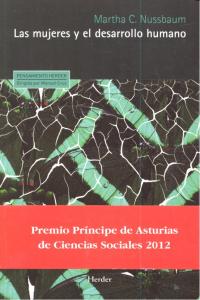 Las mujeres y el desarrollo humano, de Nussbaum, Martha Craven | portada del libro