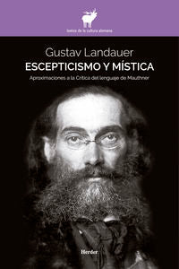 ESCEPTICISMO Y MISTICA, de Landauer | portada del libro