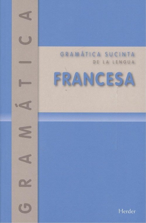 Gramática sucinta de la lengua francesa, de Otto Sauer, Gaspey | portada del libro