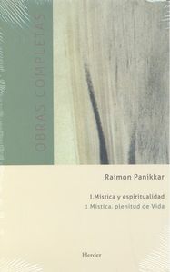 Mística y espiritualidad 1, de Panikkar, Raimon | portada del libro