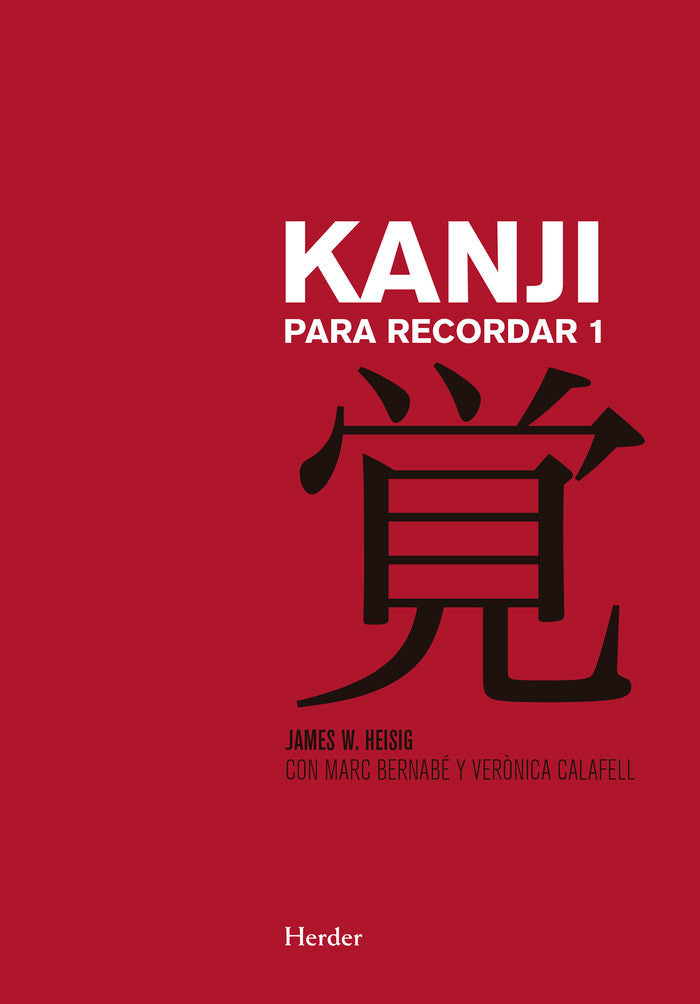 Kanji para recordar I, de HEISIG, JAMES W. | portada del libro