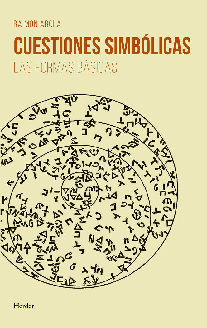 Cuestiones simbólicas, de Arola, Raimon | portada del libro