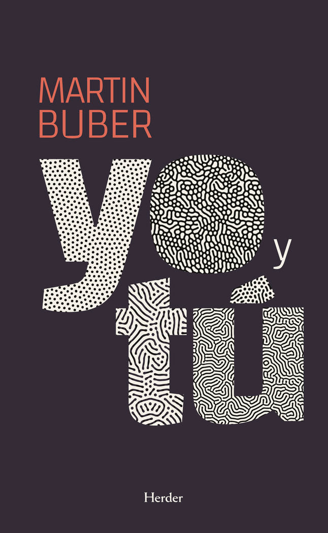 Yo y tú, de Buber, Martin | portada del libro