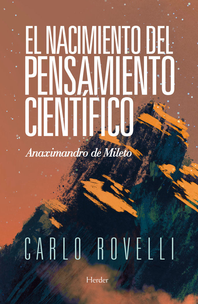 El nacimiento del pensamiento científico, de Rovelli, Carlo | portada del libro